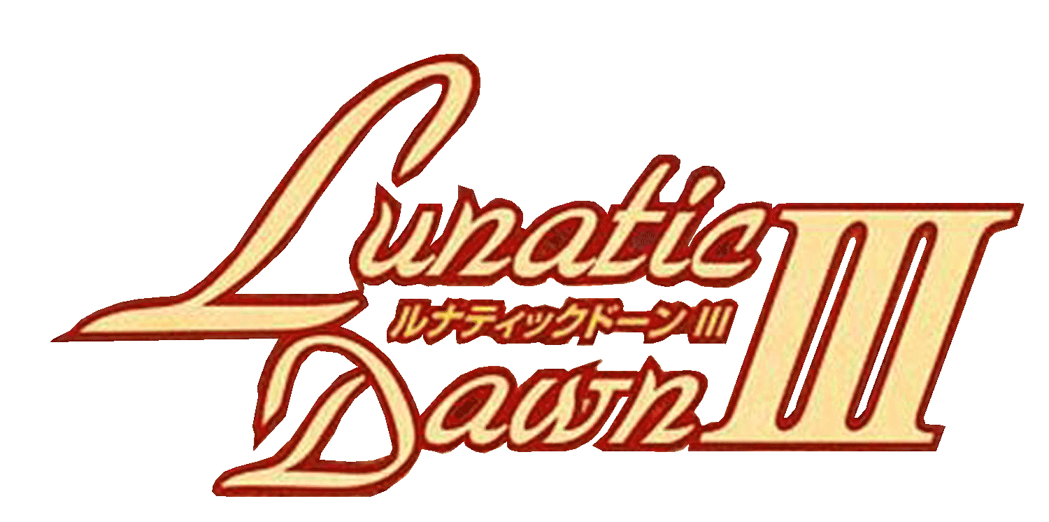 Lunatic Dawn III logo for Playstation